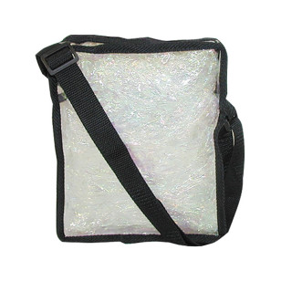 Small Cosmetics Clear Zippered Tote Bag by City Lights at www.ermes-unice.fr