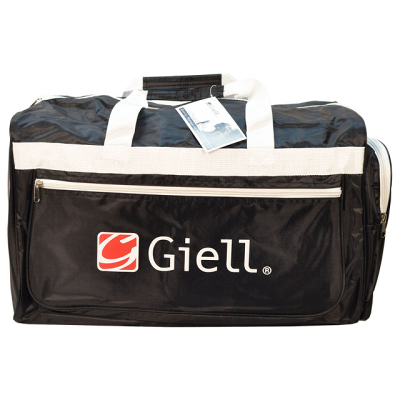 Nylon Tote Bag with Straps White Straps by Giell at www.semadata.org