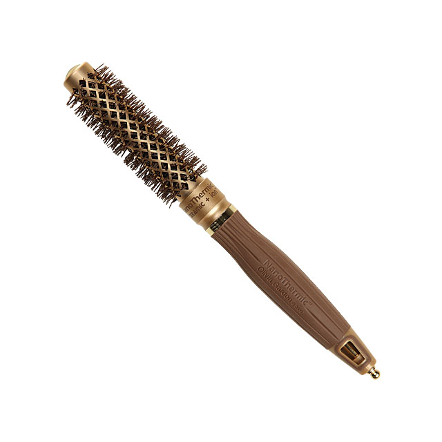 3/4" Nano Thermic Round Thermal Hair Brush by Olivia Garden