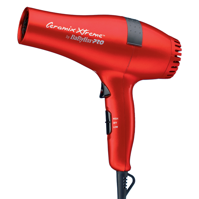 Red Ceramix Xtreme Hair Dryer 2000 Watts by Babyliss Pro