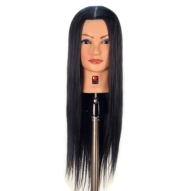 Danielle Synthetic Hair Cosmetology Mannequin Head by Giell