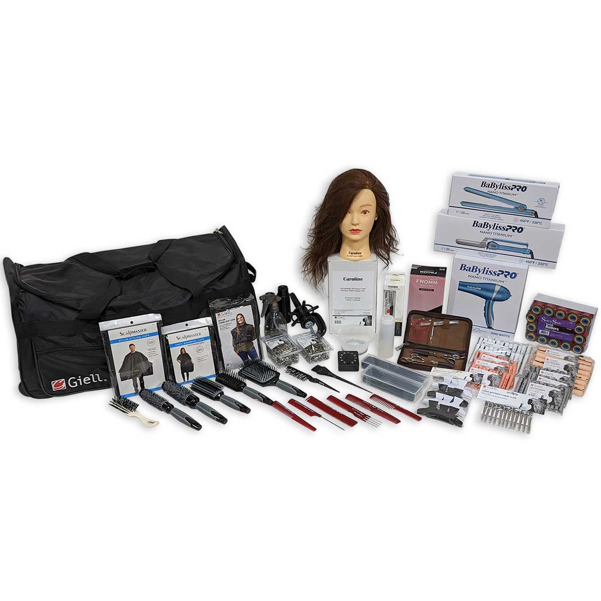 Deluxe Pro Cosmetology School Student Kit with BaByliss Pro Nano Titanium Tools