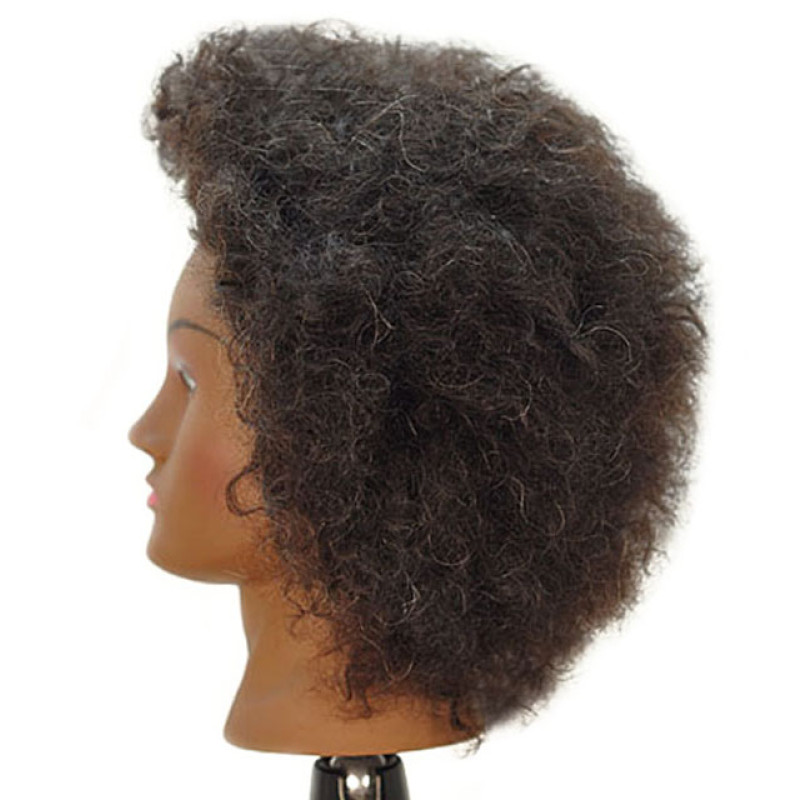 STUDIO LIMITED 100% Human Hair Mannequin Head Cosmetology Barber