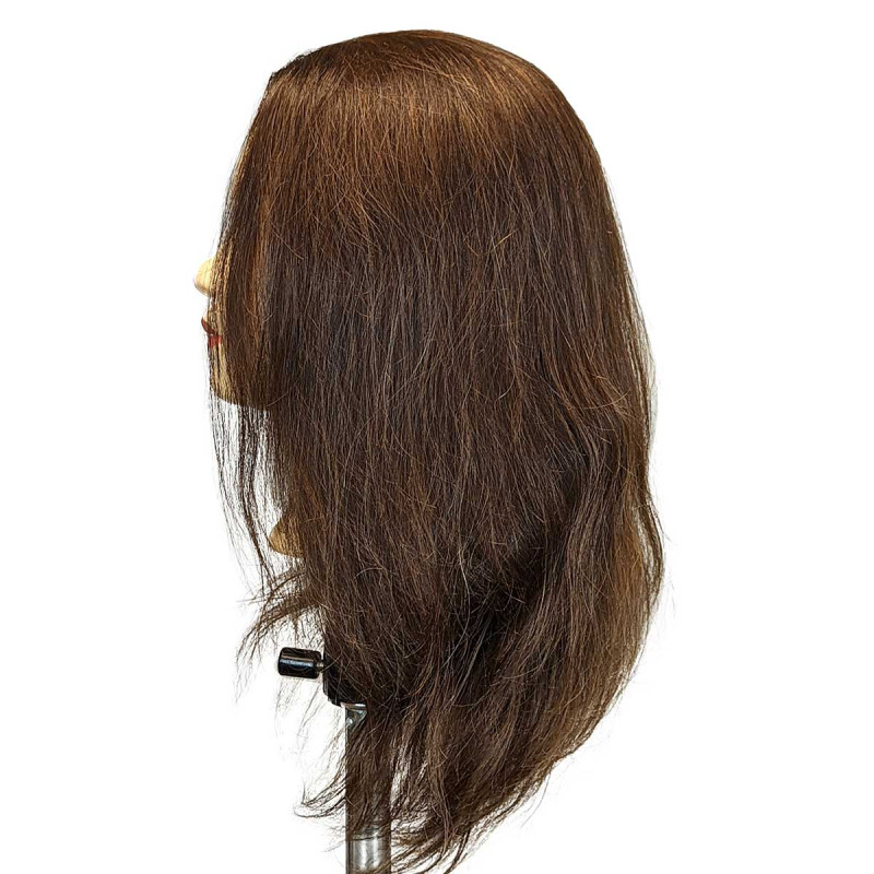 Charlotte Mannequin Head Advanced Training Long Hair Premium 100% Human Hair