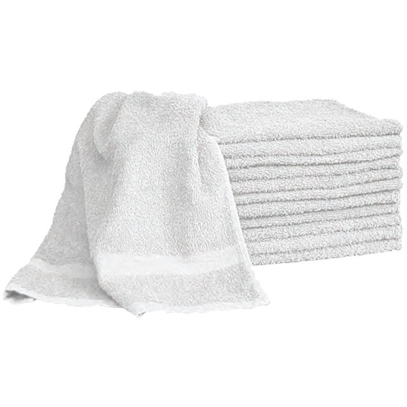Buy White Hand Towels for Salon – 100% Cotton