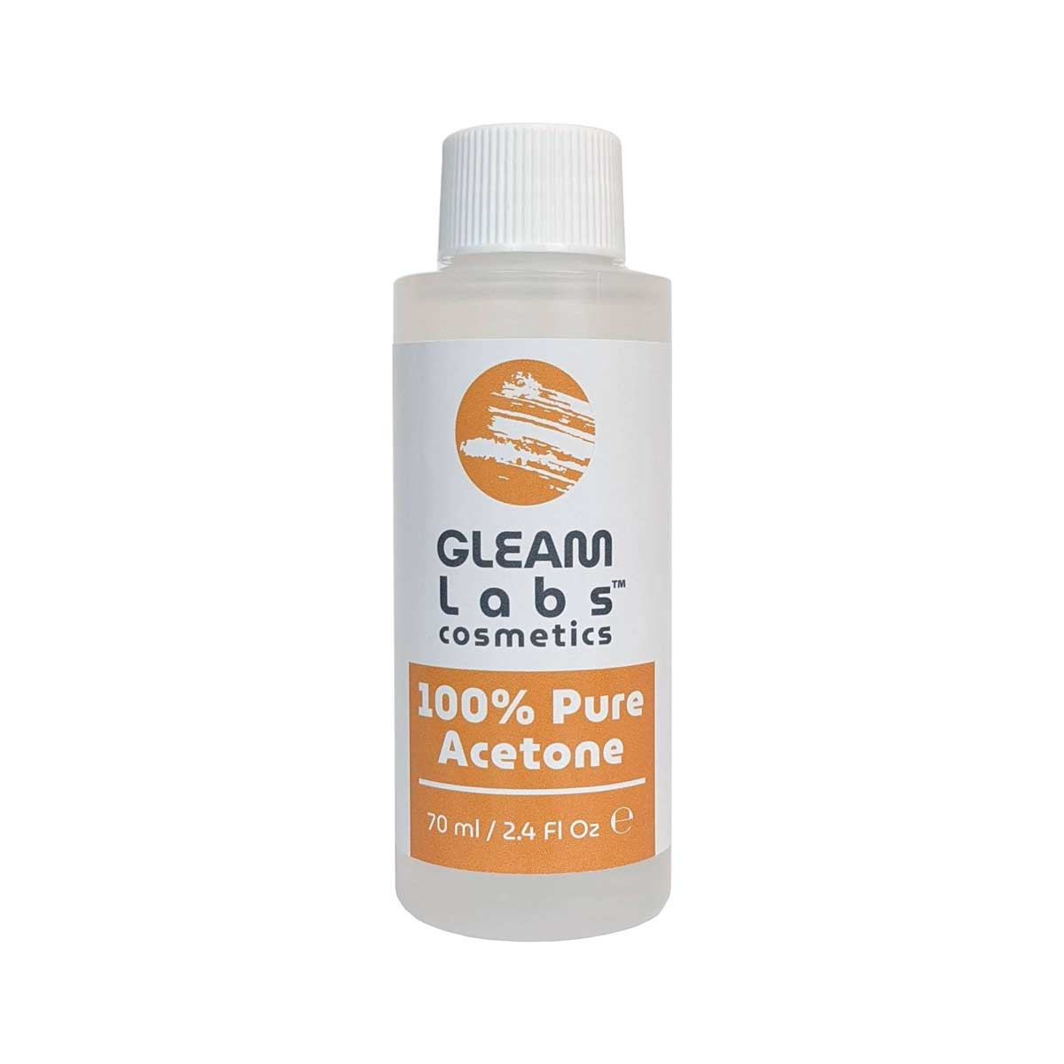 100% Pure Acetone 2.4 Fl Oz by Gleam Labs at