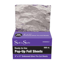 Image 1 - Pop-Up Foil Sheets 5" X 11" 500 ct Pre-Cut for Hair Coloring at Giell.com
