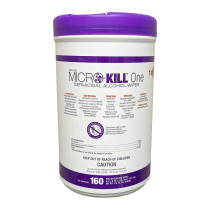 Image 1 - Germicidal Disinfecting Wipes EPA Registered Micro-Kill One - 160 Ct