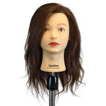 Image 1 - Caroline Mannequin Head Advanced Training Premium 100% Human Hair