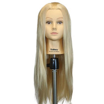 Image 1 - Sydney Mannequin Head Standard Training 100% Synthetic Hair Light Blonde Extra Long