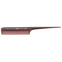 Image 1 - 8 1/2" Extra-fine Tooth Rattail Comb Goldilocks G5 by Krest at Giell.com