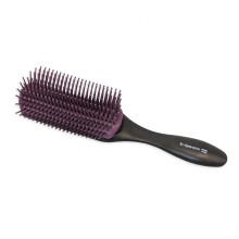 Rubber Base Styling Hair Brush - 9 Row