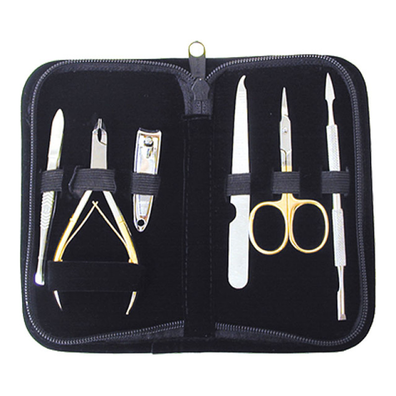 Image 1 - 6 pcs Manicure Implements Set by Satin Edge at Giell.com