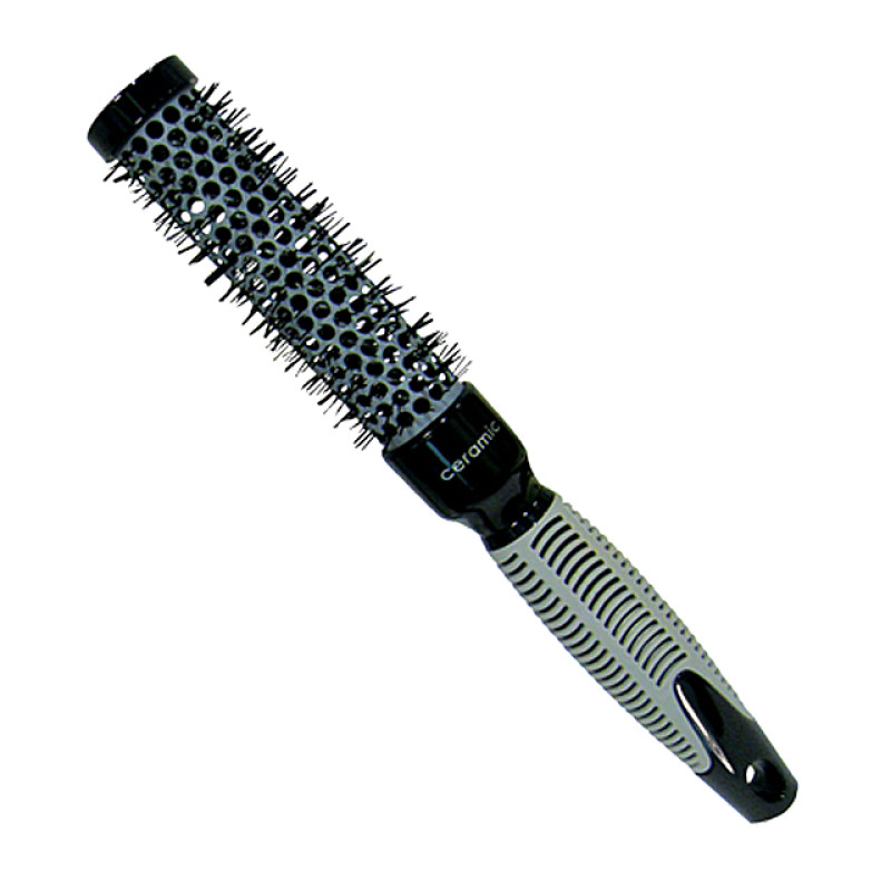 Image 1 - 1 1/4" Ceramic Thermal Round Hair Brush by Salon Chic at Giell.com
