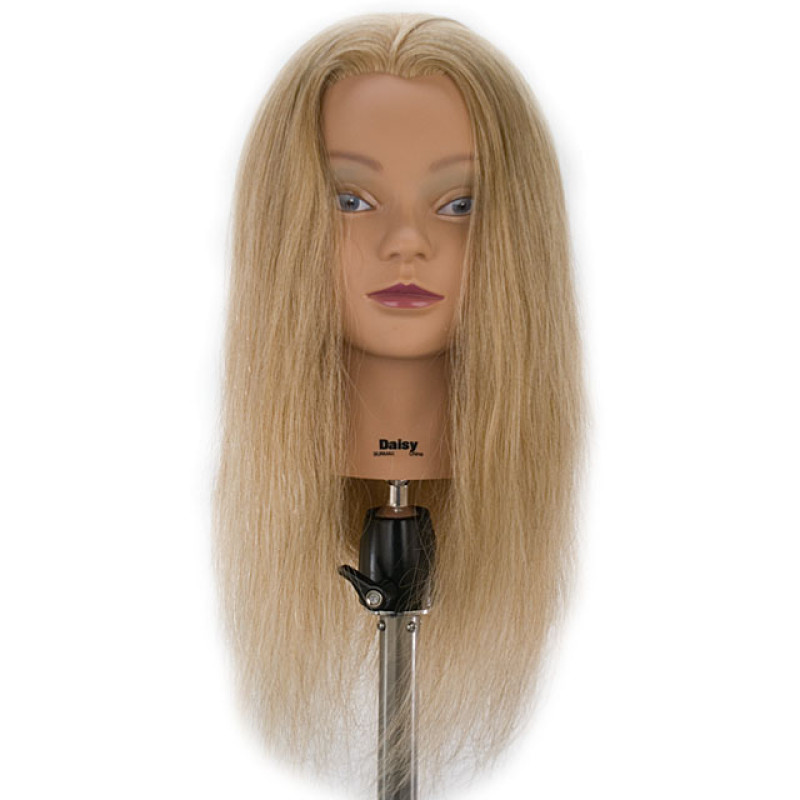 Image 1 - Daisy 24" Blonde 100% Human Hair Cosmetology Mannequin Head by Celebrity at Giell.com
