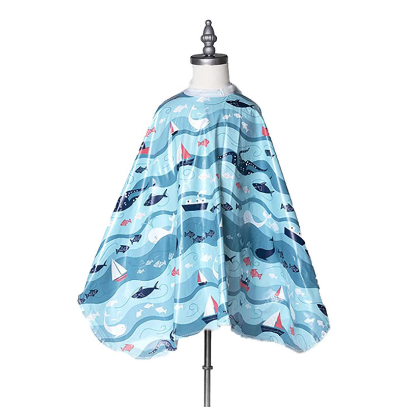 Image 1 - 36" X 36" Vinyl Shampoo Cape for Kids by Diane at Giell.com