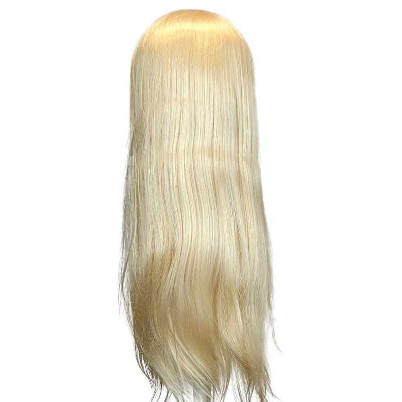 Image 3 - Sydney Mannequin Head Standard Training 100% Synthetic Hair Light Blonde Extra Long
