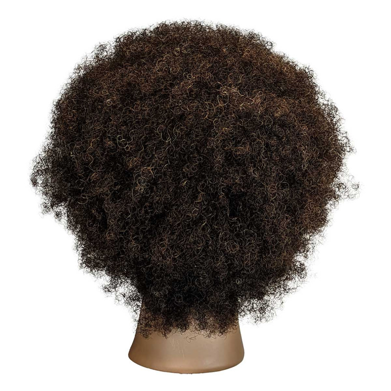 Image 2 - Jordan Mannequin Head Advanced Training Premium 100% Textured Human Hair