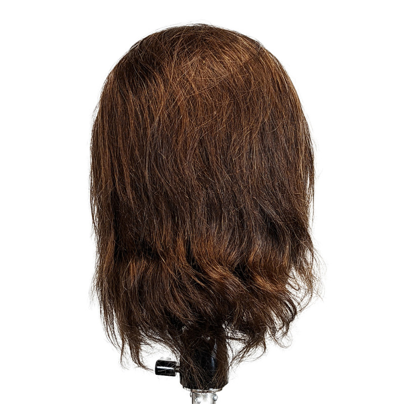Image 2 - Richard Mannequin Head Male Standard Training Premium 100% Human Hair