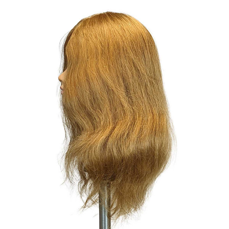 Image 3 - Mimi Mannequin Head Advanced Training Blonde Natural Hair Growth Premium 100% Human Hair