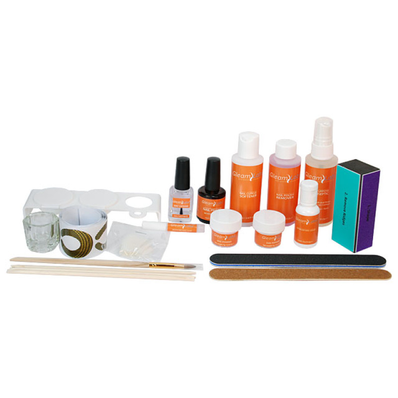 Image 1 - Deluxe Odorless Acrylic Sculptured Nail Student Kit by Gleam Labs