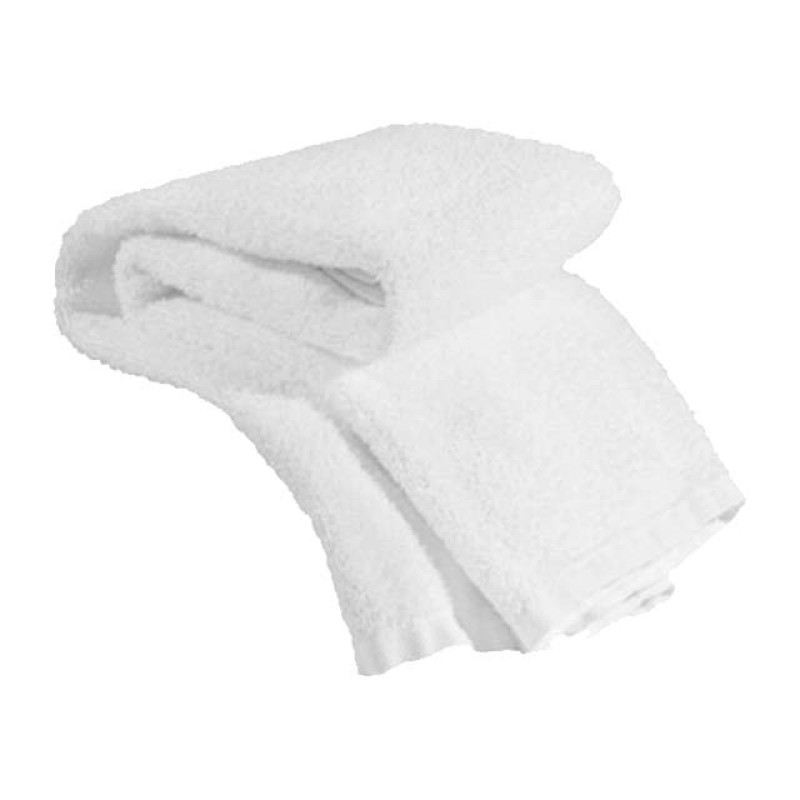 Image 1 - Economy Salon Towel 15 X 25 100% Cotton White at Giell.com