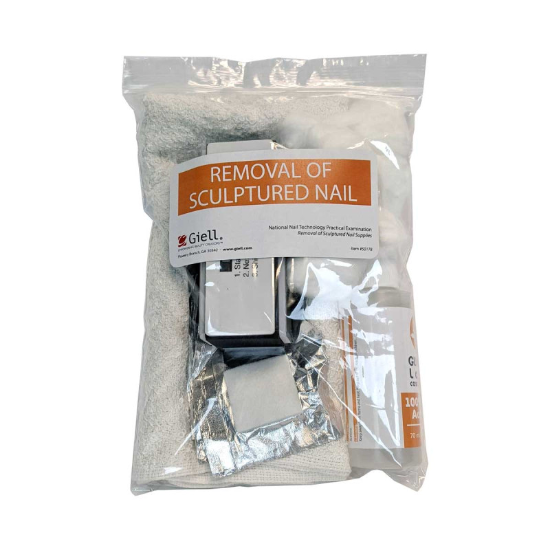 Image 1 - Removal of Sculptured Nail Task - Nail Technology State Board Kit