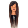 Lauren 26" Competition 100% Human Hair Cosmetology Mannequin Head by Celebrity