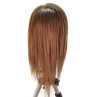 Image 3 - Chantal 21" Virgin 100% Human Hair Medium Brown Cosmetology Mannequin Head by HairArt at Giell.com