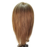 Image 3 - Emily 12" Virgin Remy 100% Human Hair Light Brown Cosmetology Mannequin Head by HairArt at Giell.com