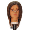 Image 1 - Emily 12" Virgin Remy 100% Human Hair Medium Brown Cosmetology Mannequin Head by HairArt at Giell.com