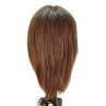 Image 3 - Emily 12" Virgin Remy 100% Human Hair Medium Brown Cosmetology Mannequin Head by HairArt at Giell.com