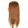 Image 2 - Samantha Competition Dark Blonde 100% Human Hair Cosmetology Mannequin Head by Celebrity at Giell.com