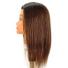 Image 2 - Sam-II Brown 100% Human Hair Cosmetology Mannequin Head by Celebrity at Giell.com