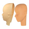 Image 1 - Makeup and Massage Practice Cosmetology Mannequin Head and Mask Set by Celebrity at Giell.com