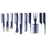 Image 1 - 10 pcs Comb Set Assorted in Roll-Up Pouch