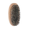 Image 1 - 4 3/4" Oval Palm Brush 9-Row with Nylon Reinforced Boar Bristles by Scalpmaster at Giell.com