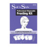 Image 1 - Pack of 5 Disposable Frosting Caps & Needle Set by Soft 'n Style at Giell.com
