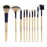 Image 1 - Professional Cosmetic Makeup Brush Set - 10 Assorted Bamboo Brushes at Giell.com