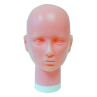 Image 1 - Bald Slip-on Head Form made of Plastic by Celebrity at Giell.com