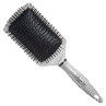 Image 1 - Paddle Cushion Hair Brush Ball-tipped Bristles Zebra Style by Diane