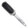 Image 1 - Styling Hair Brush Ball-tipped Bristles Zebra Style by Diane