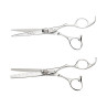 Image 1 - Silk Cut 5 3/4" Hair Cutting Shears and 6" Thinners Set by Olivia Garden at Giell.com