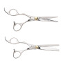 Image 1 - Silk Cut 5 3/4" Left-Handed Hair Cutting Shears and 6" Thinners Set by Olivia Garden at Giell.com