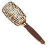 Image 1 - Ionic & 100% Boar Bristles NT Flex Nano Thermic Paddle Brush by Olivia Garden at Giell.com