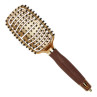 Image 1 - 100% Boar Bristles NT Flex Nano Thermic Paddle Brush by Olivia Garden at Giell.com