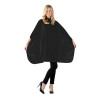 Image 1 - 36" x 54" Black Velcro Shampoo Cape for Hair Stylist by Betty Dain at Giell.com