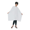 Image 1 - 45" x 55" Nylon Styling Cape White Velcro by Betty Dain at Giell.com