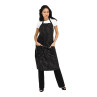 Image 1 - Bleach Proof Apron Black Nylon for Hair Stylist by Betty Dain at Giell.com