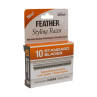 Image 1 - 10-pk Feather Styling Razor Replacement Standard Blades at Giell.com